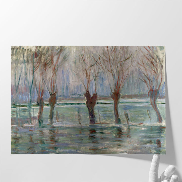 Flood Waters, 1896 - Canvas Print Wall Art