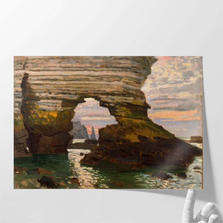 La Porte d'Amont, Etretat - Canvas Print Wall Art