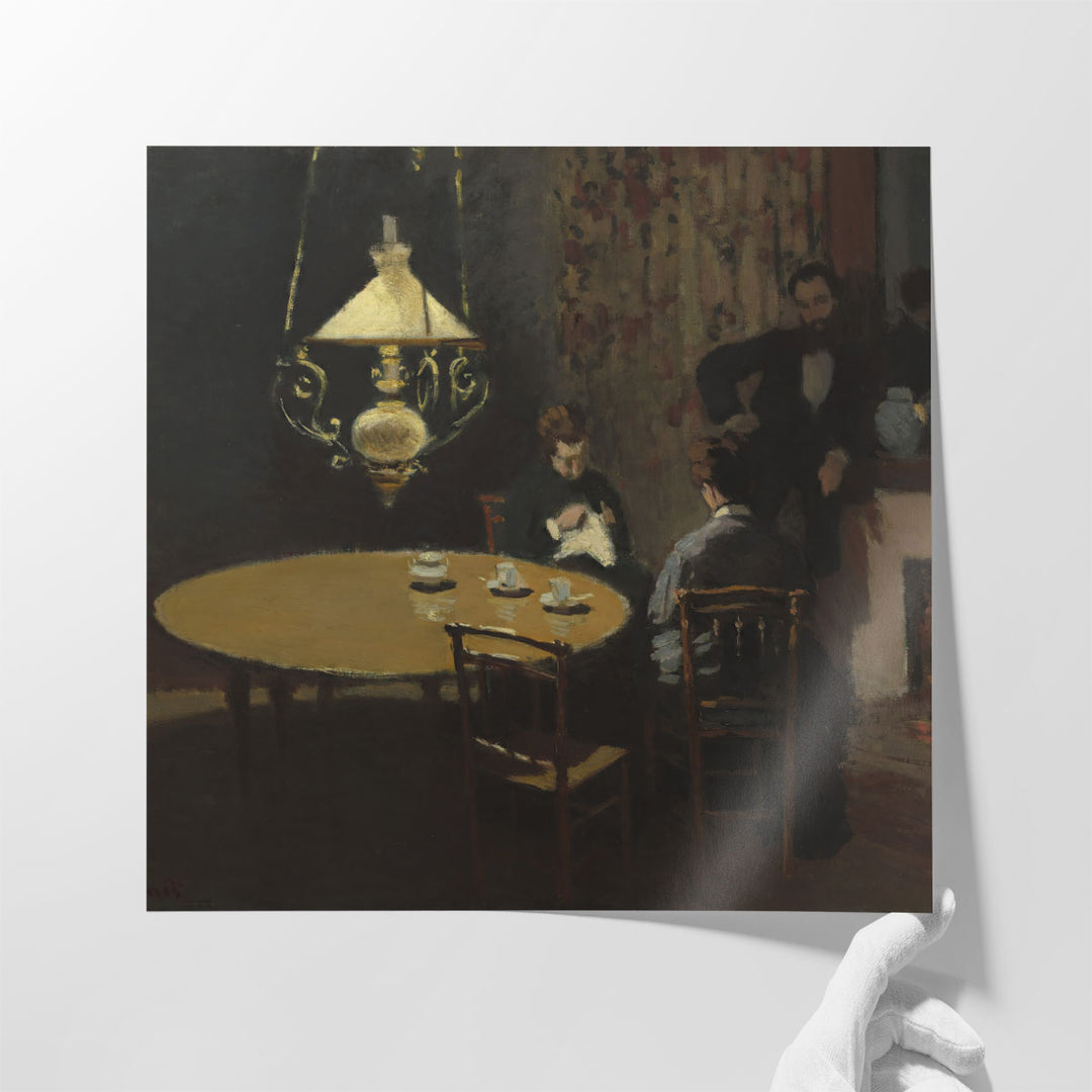 Interior, after Dinner, 1868-1869 - Canvas Print Wall Art