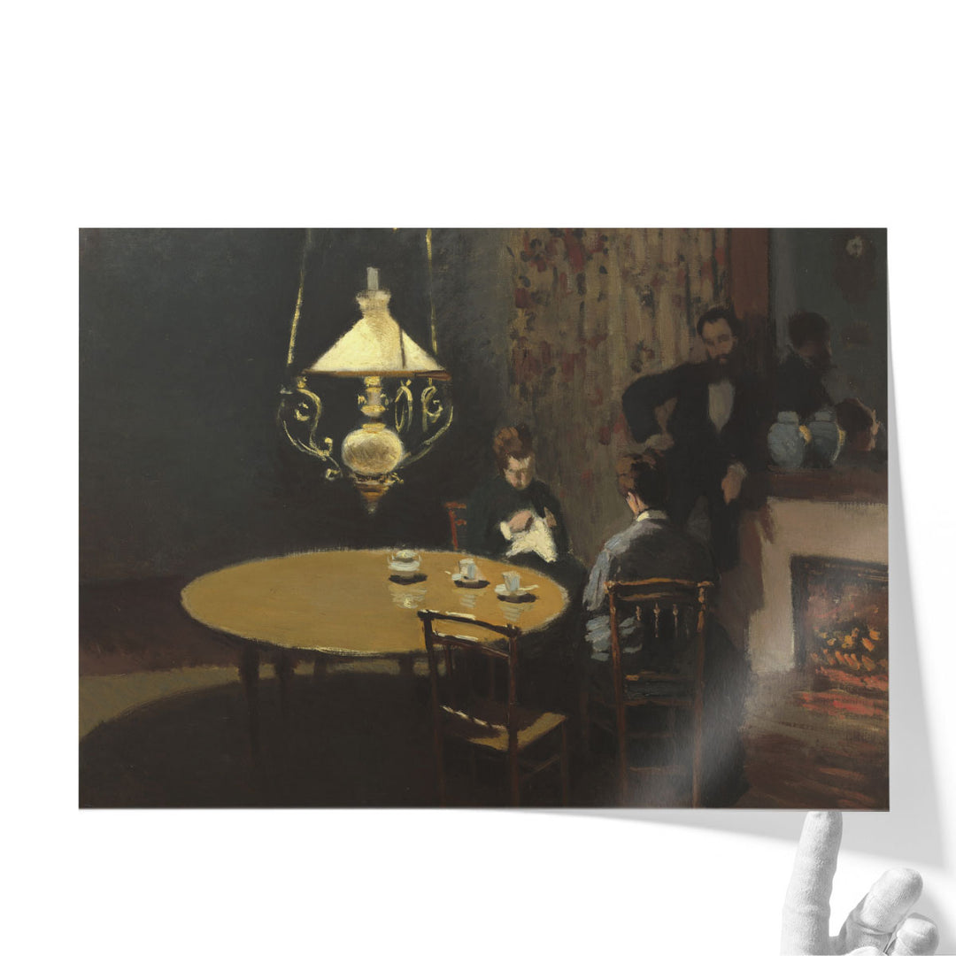 Interior, after Dinner, 1868-1869 - Canvas Print Wall Art