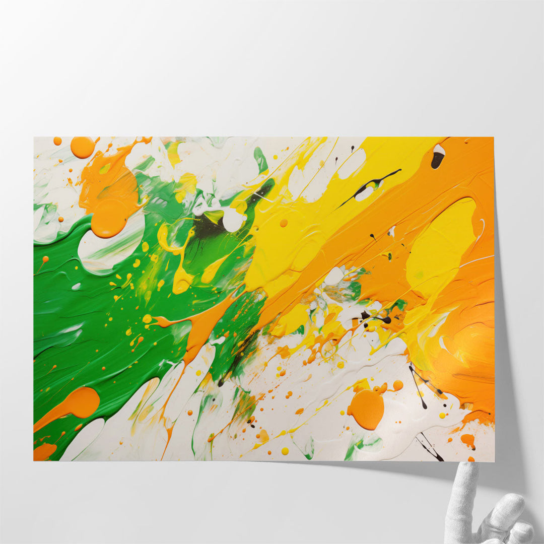 Energy Explosion - Canvas Print Wall Art