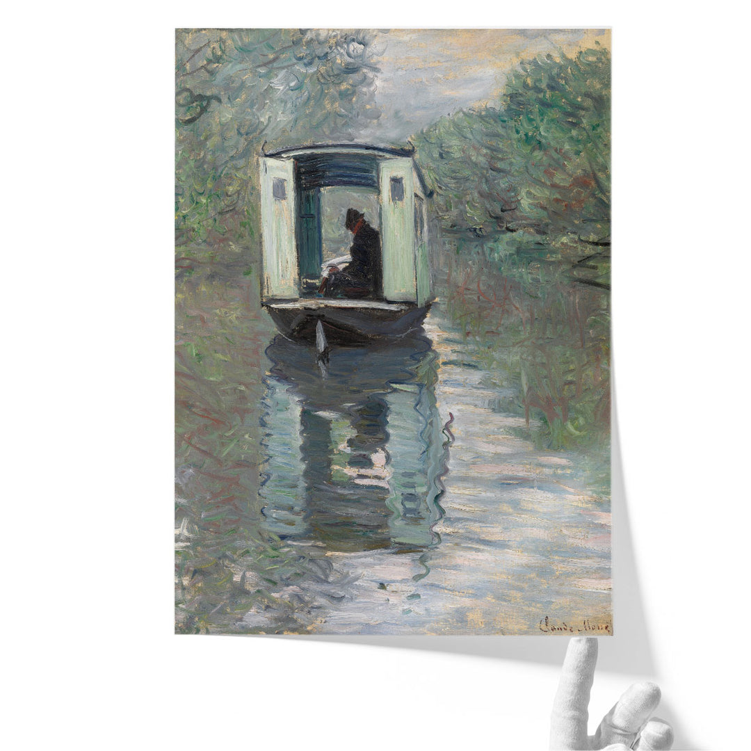 The Studio Boat, 1876 - Canvas Print Wall Art