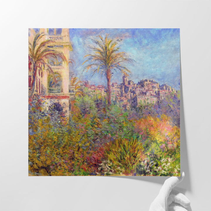 Villas at Bordighera, 1884 - Canvas Print Wall Art