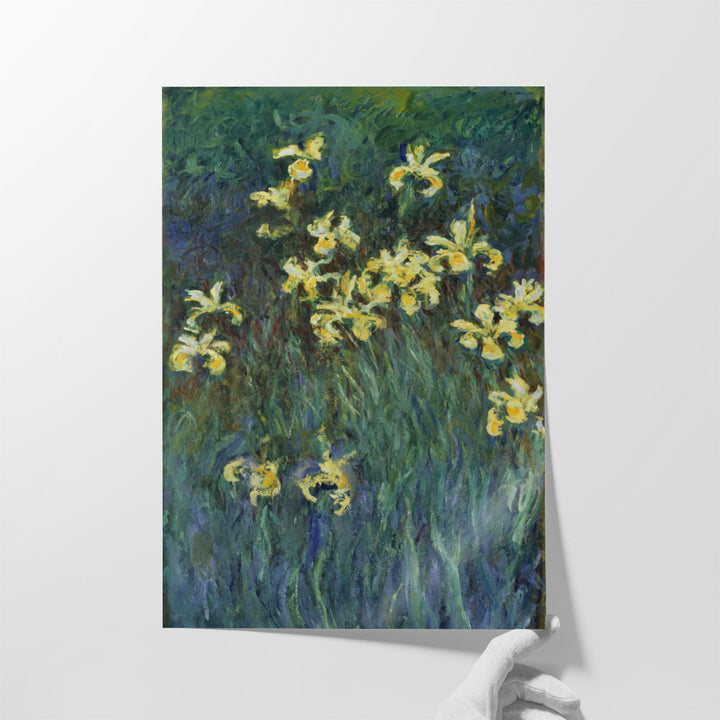 Yellow Irises, 1914 - Canvas Print Wall Art