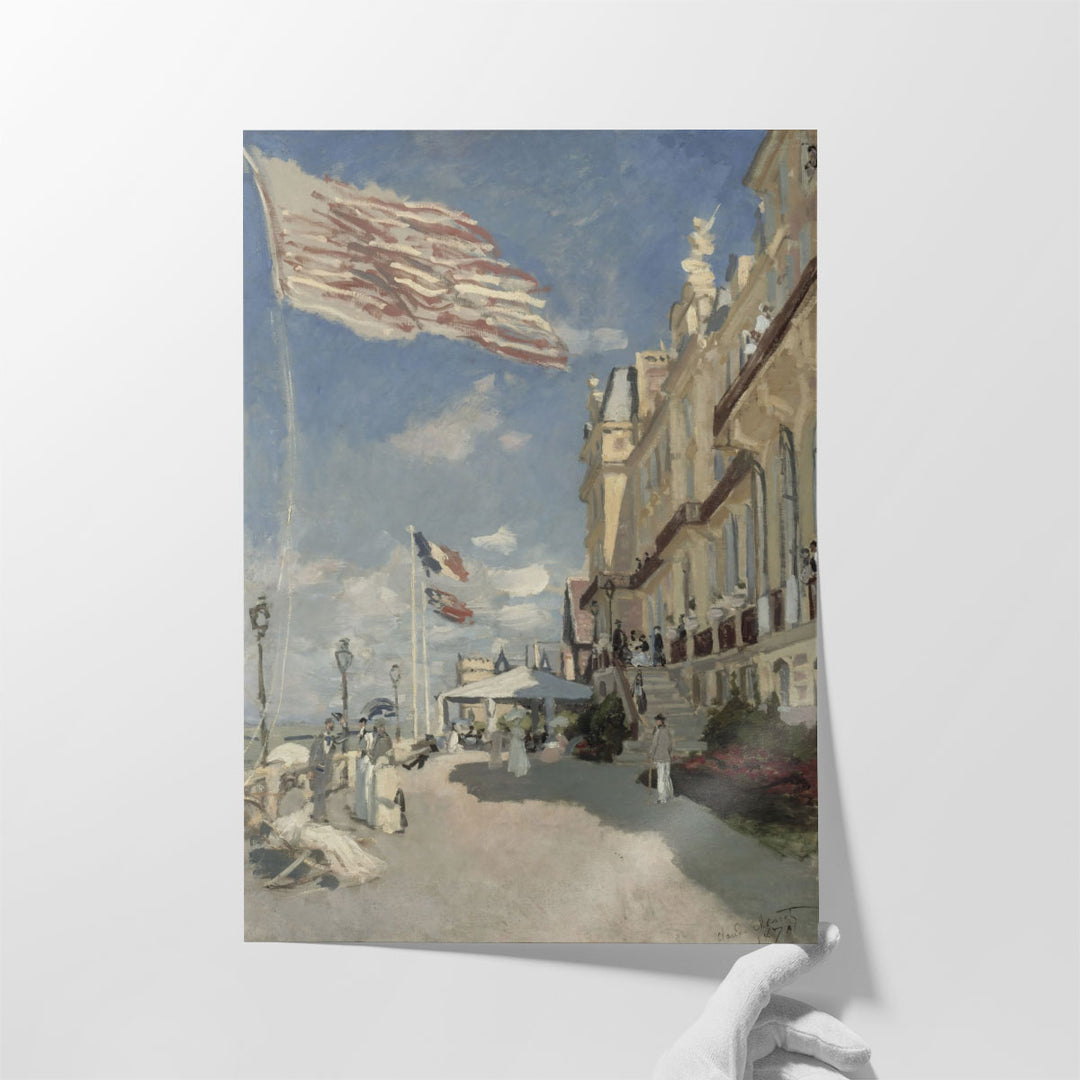 Black Rocks Hotel Trouville - Canvas Print Wall Art