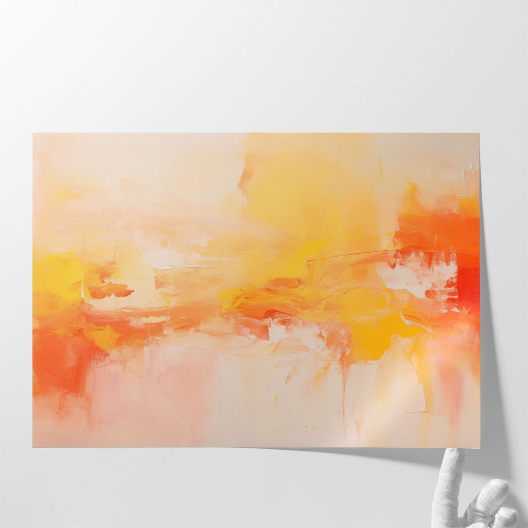 Golden Glow - Canvas Print Wall Art