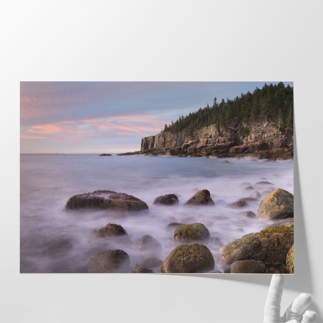 Cobblestone Beach - Canvas Print Wall Art