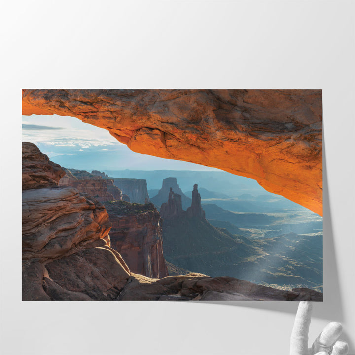 Mesa Arch Canyonlands National Park - Canvas Print Wall Art