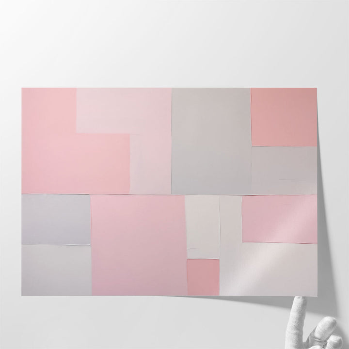 Minimalist Blush - Canvas Print Wall Art