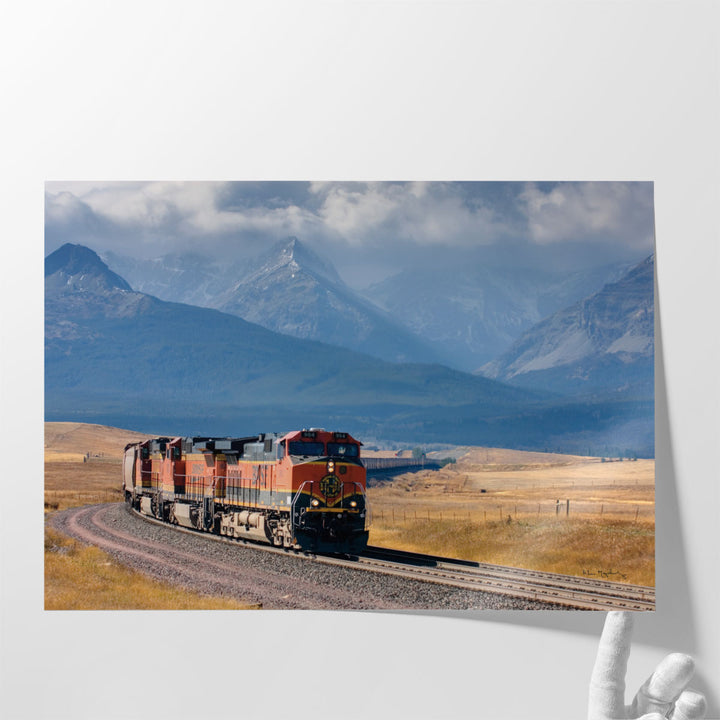 Train I - Canvas Print Wall Art