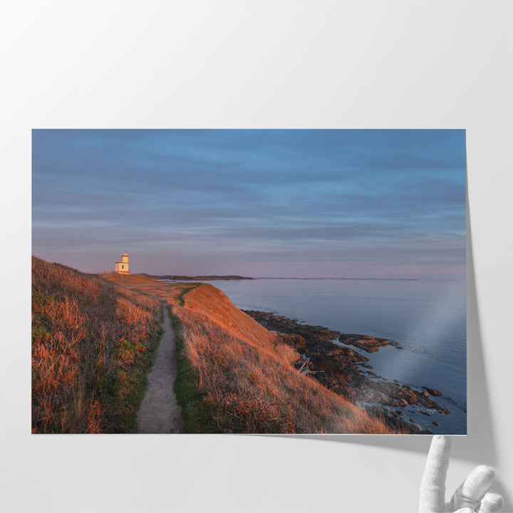 Evening Light Over Cattle Point - Canvas Print Wall Art