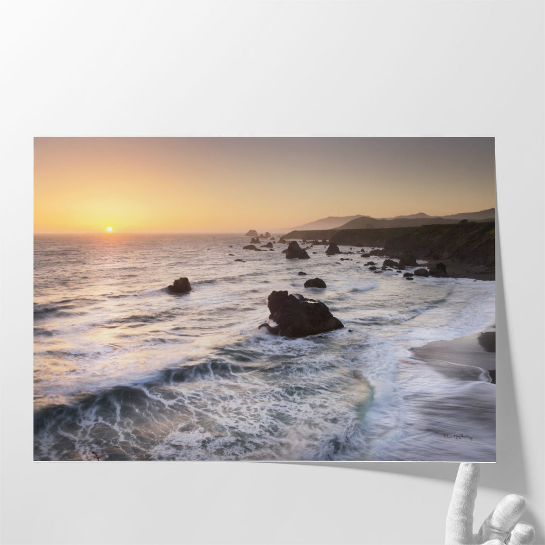 Sonoma Coast Sunset - Canvas Print Wall Art