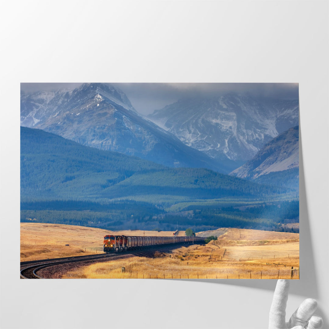 Train II - Canvas Print Wall Art