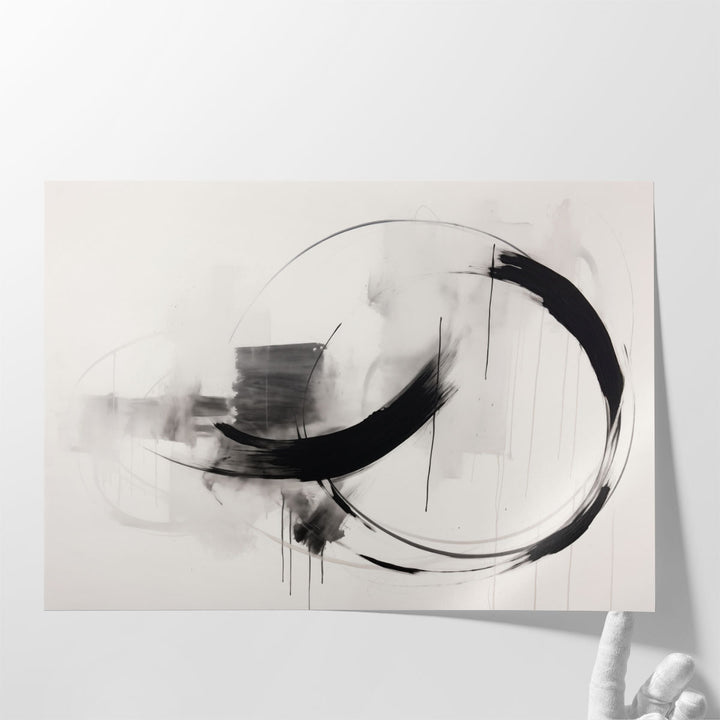 Monotone Motion - Canvas Print Wall Art