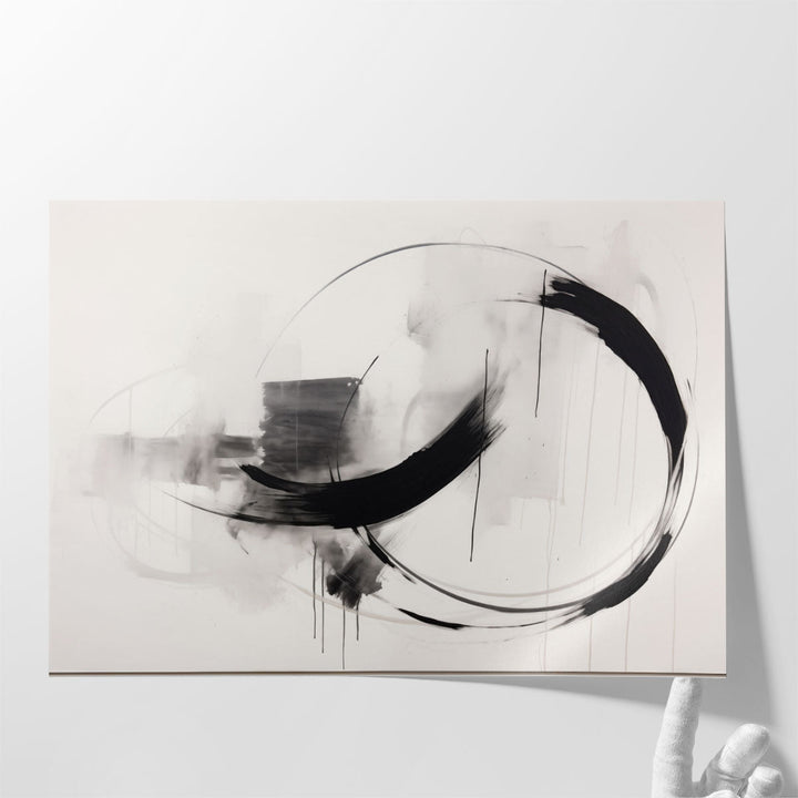 Monotone Motion - Canvas Print Wall Art