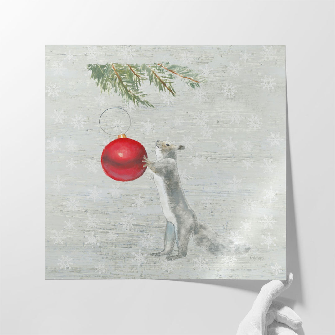 Christmas Critters IV - Canvas Print Wall Art