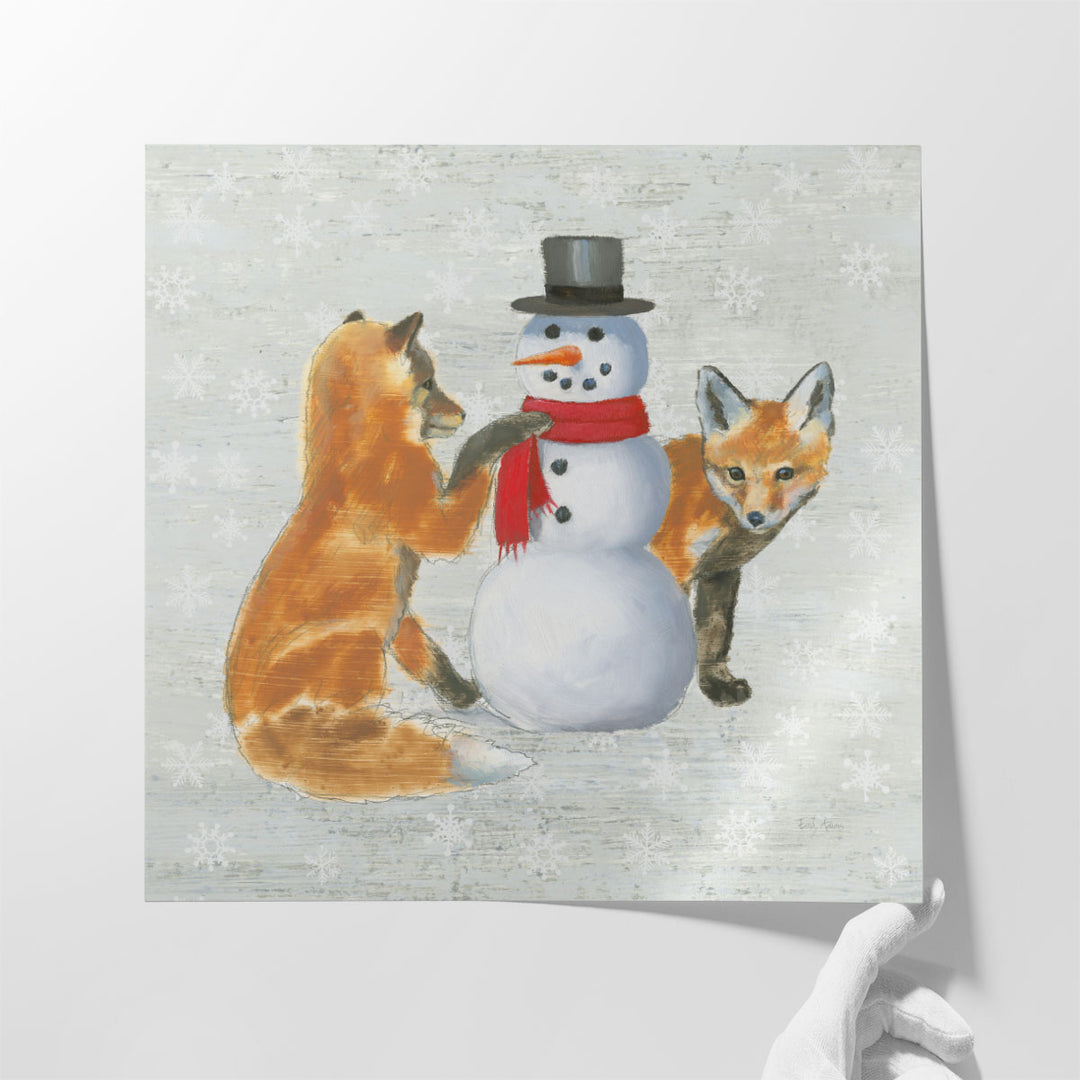 Christmas Critters V - Canvas Print Wall Art