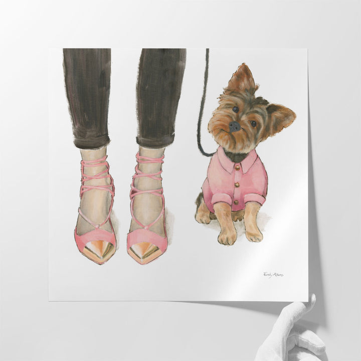 Furry Fashion Friends III - Canvas Print Wall Art