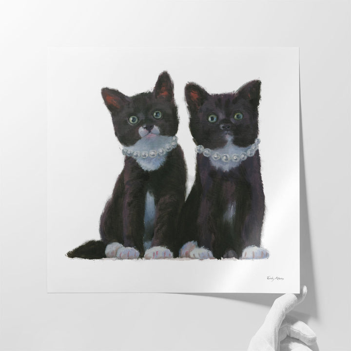 Cutie Kitties IV - Canvas Print Wall Art