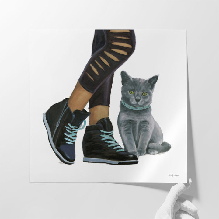 Cutie Kitties V - Canvas Print Wall Art