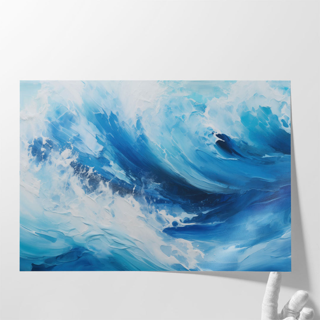 Oceanic Energy 2 - Canvas Print Wall Art