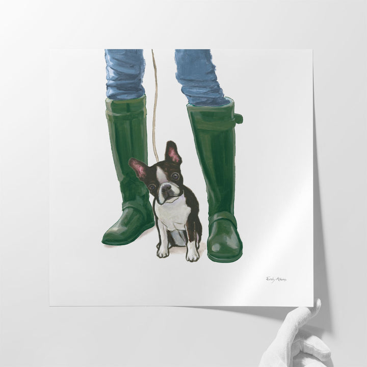 Furry Fashion Friends IX - Canvas Print Wall Art