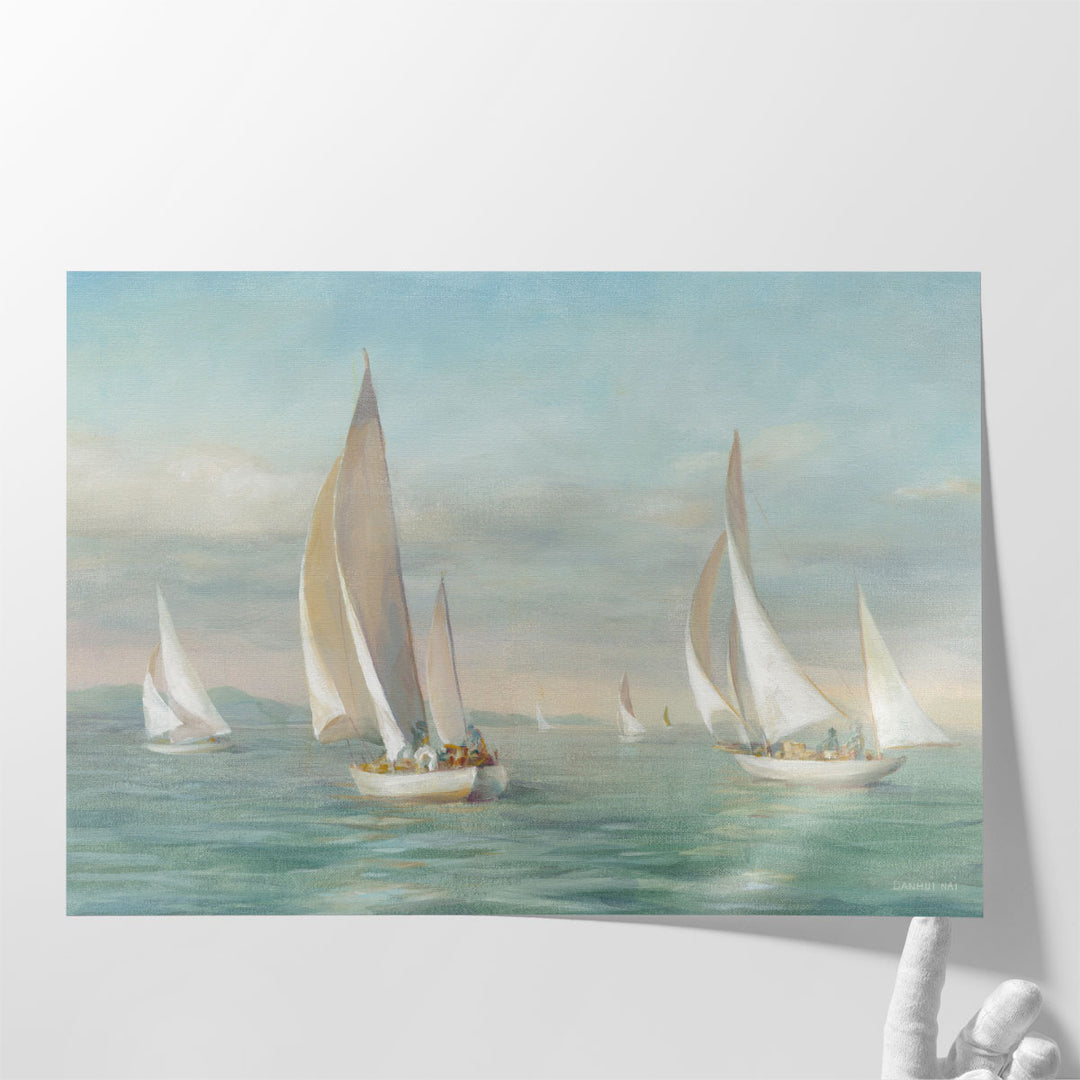 Weekend Sail v2 - Canvas Print Wall Art