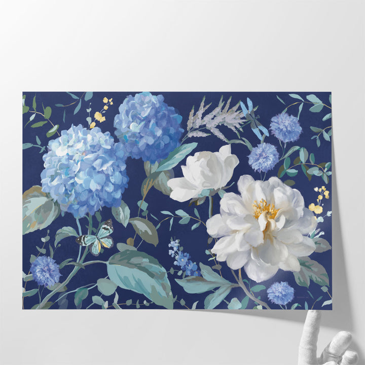 Spring Morning Blooms I - Canvas Print Wall Art