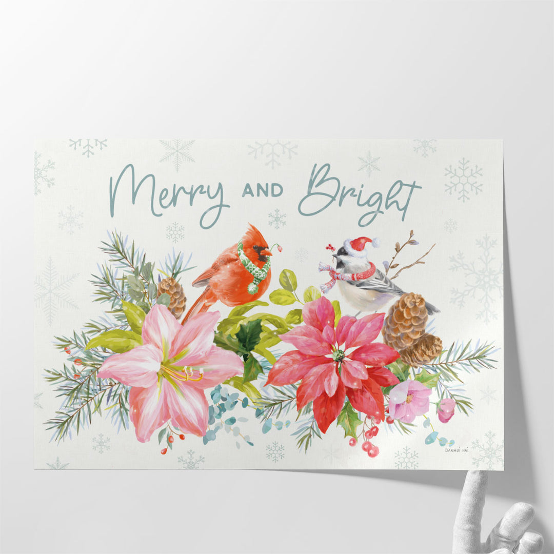 Happy Holidays I - Canvas Print Wall Art