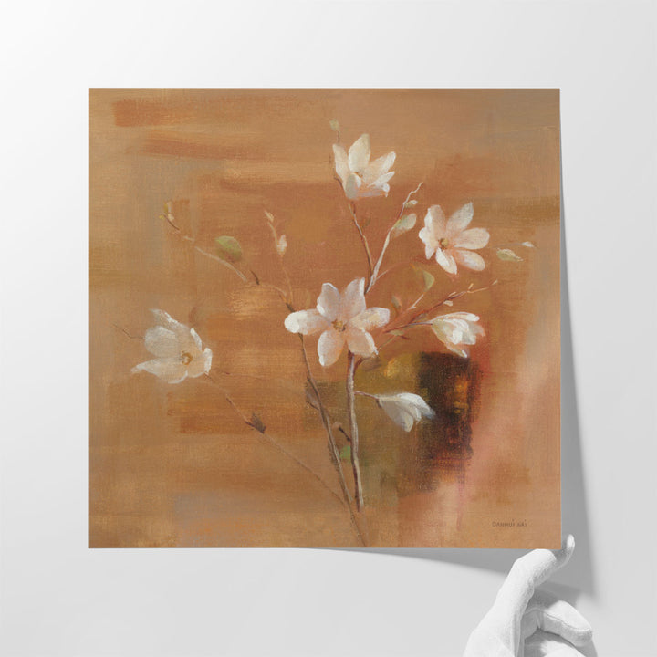 White Magnolia - Canvas Print Wall Art