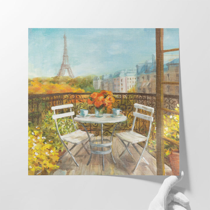 September in Paris - Canvas Print Wall Art