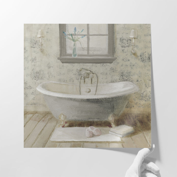 Victorian Bath I - Canvas Print Wall Art