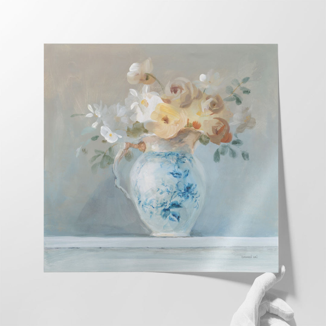 Heirloom Bouquet I - Canvas Print Wall Art