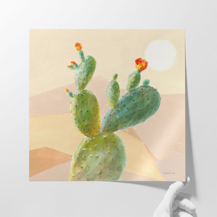 Desert Greenhouse IV - Canvas Print Wall Art