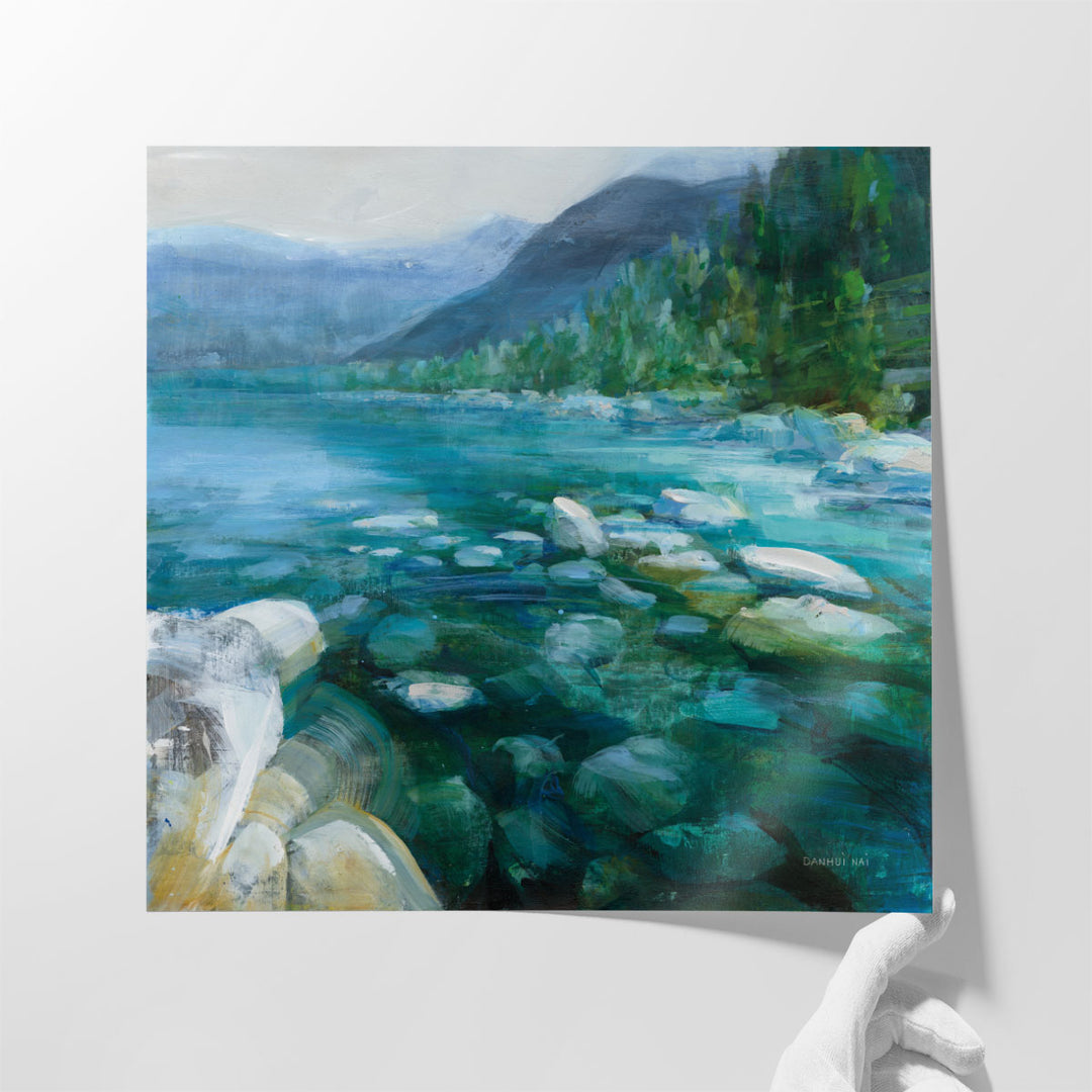 Western Lake II - Canvas Print Wall Art