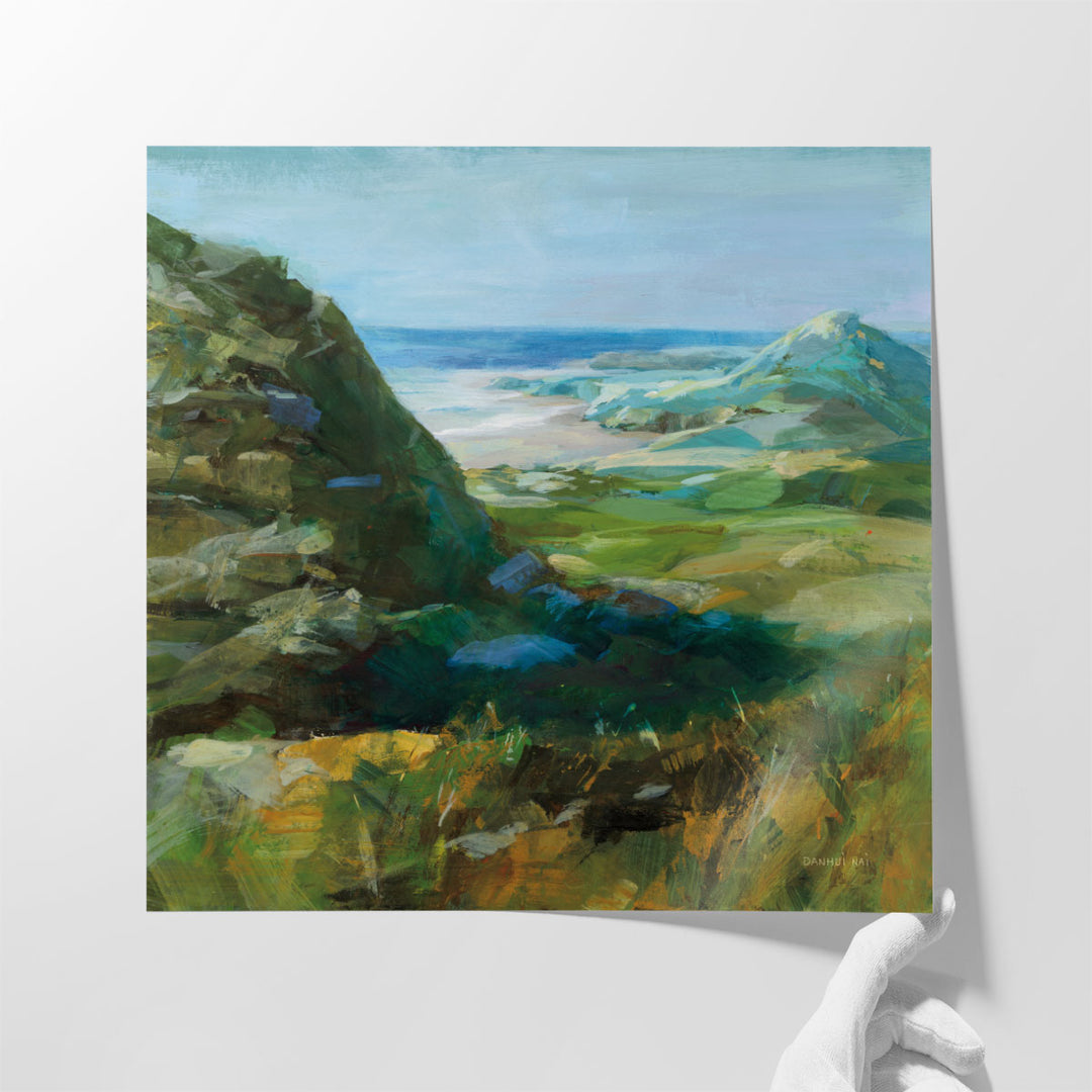 Hidden Beach - Canvas Print Wall Art