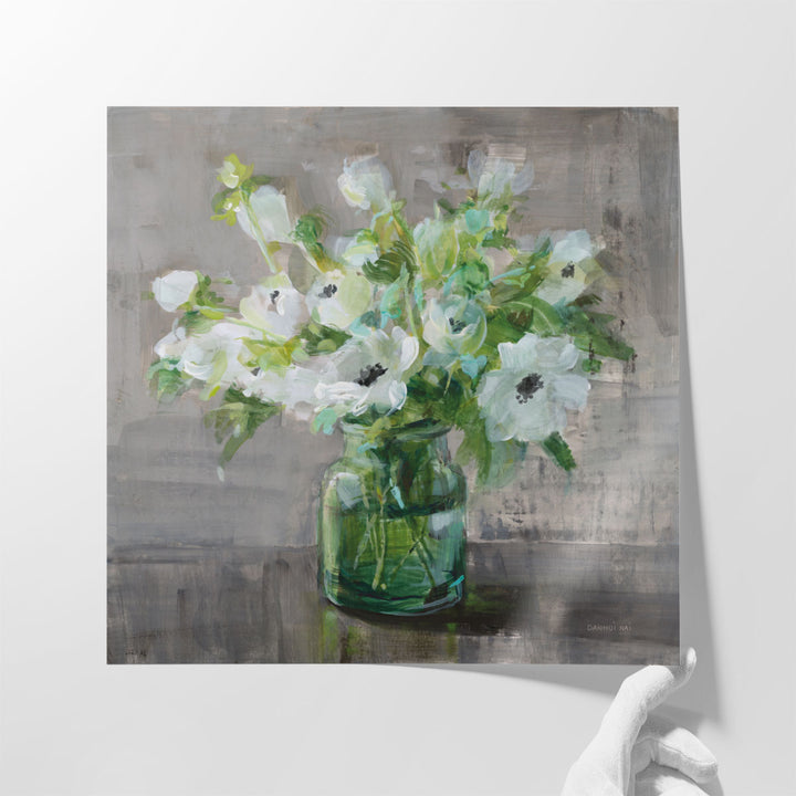 Fresh Anemones - Canvas Print Wall Art