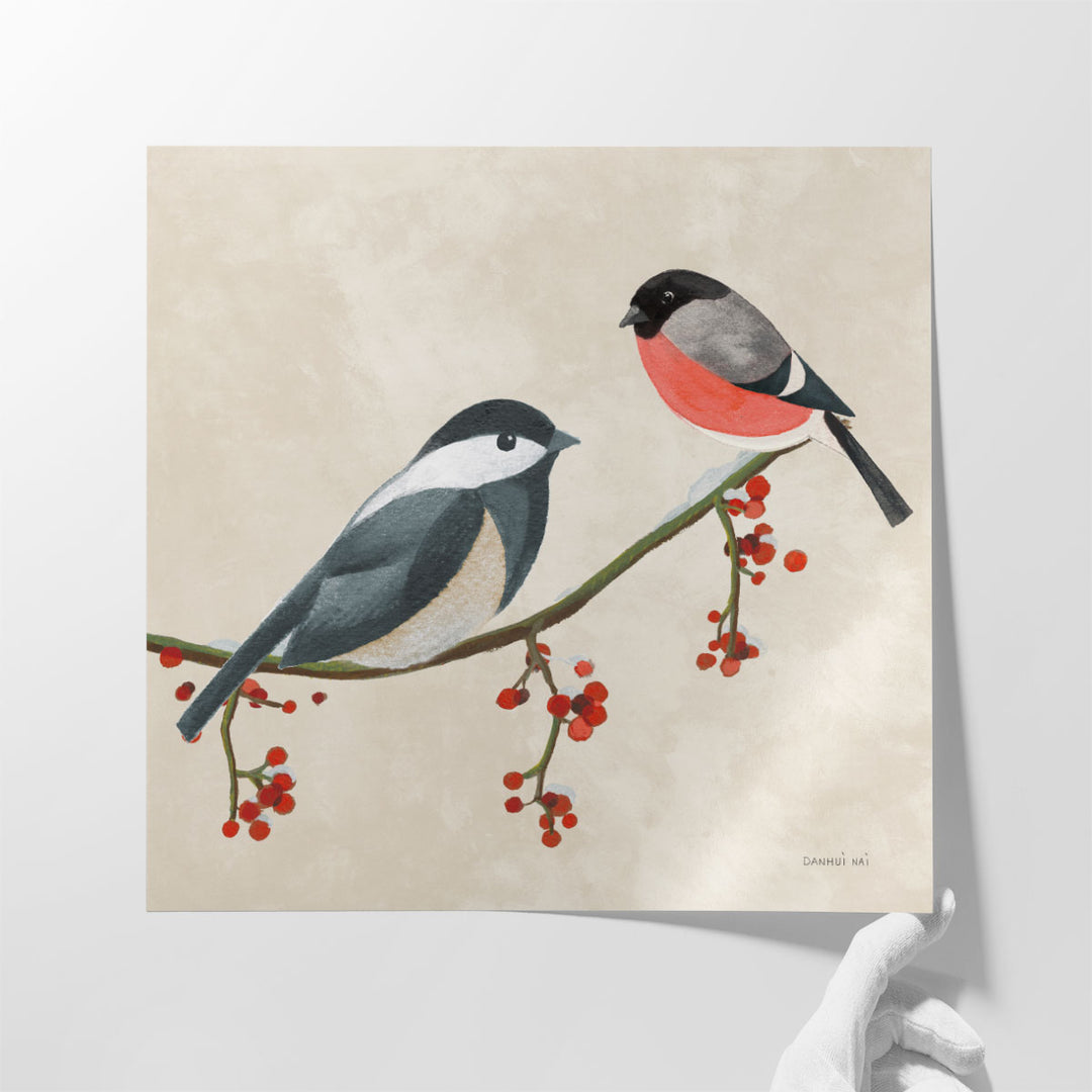 Festive Friends IV - Canvas Print Wall Art