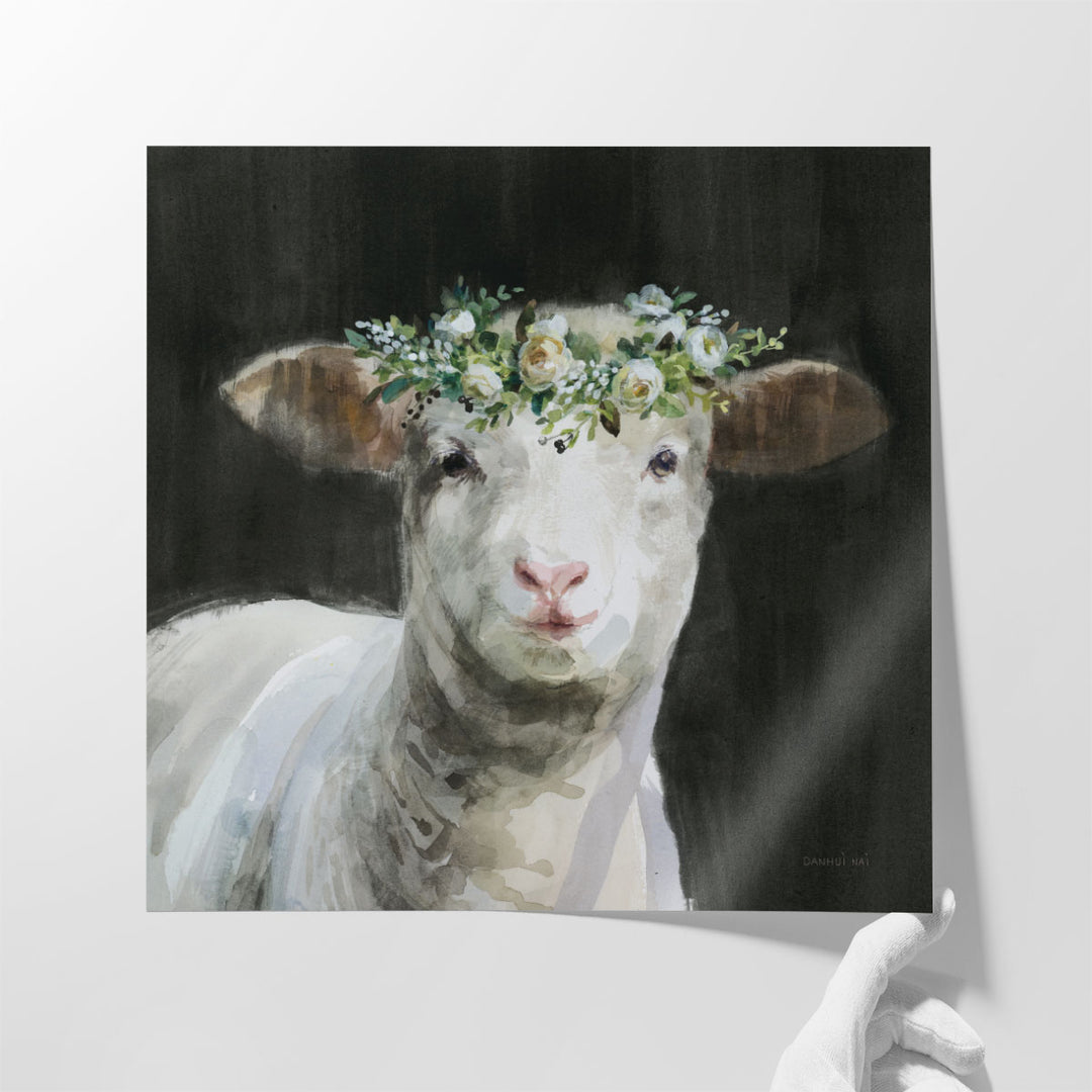 Barnyard Whimsy II - Canvas Print Wall Art