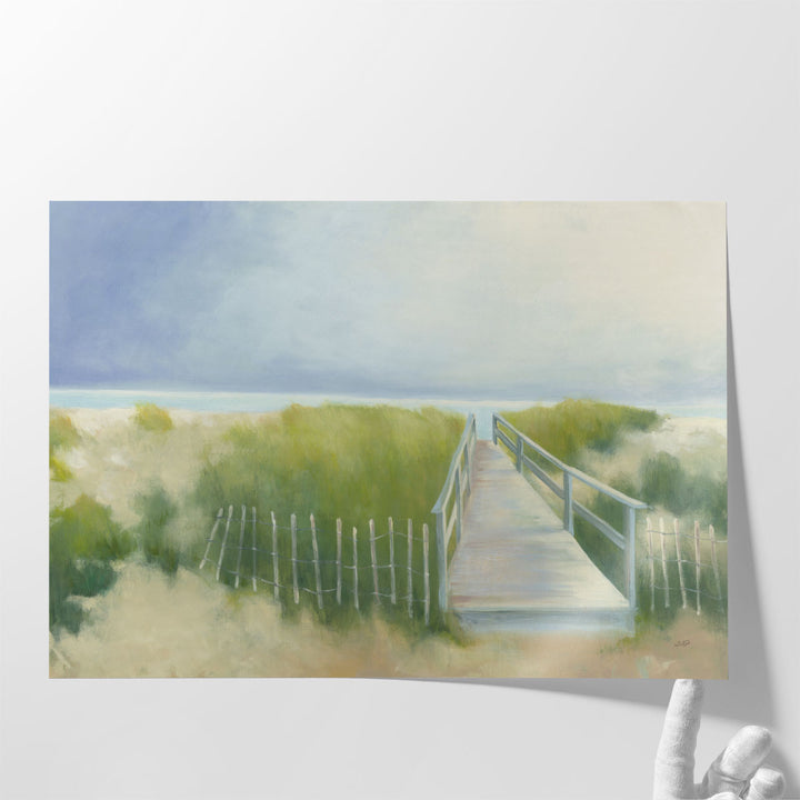 Beach Walk - Canvas Print Wall Art