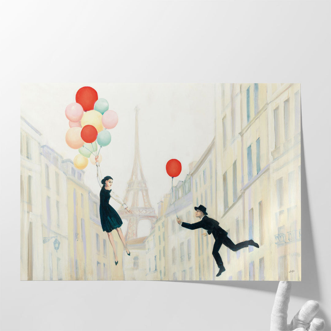 Aloft In Paris I - Canvas Print Wall Art