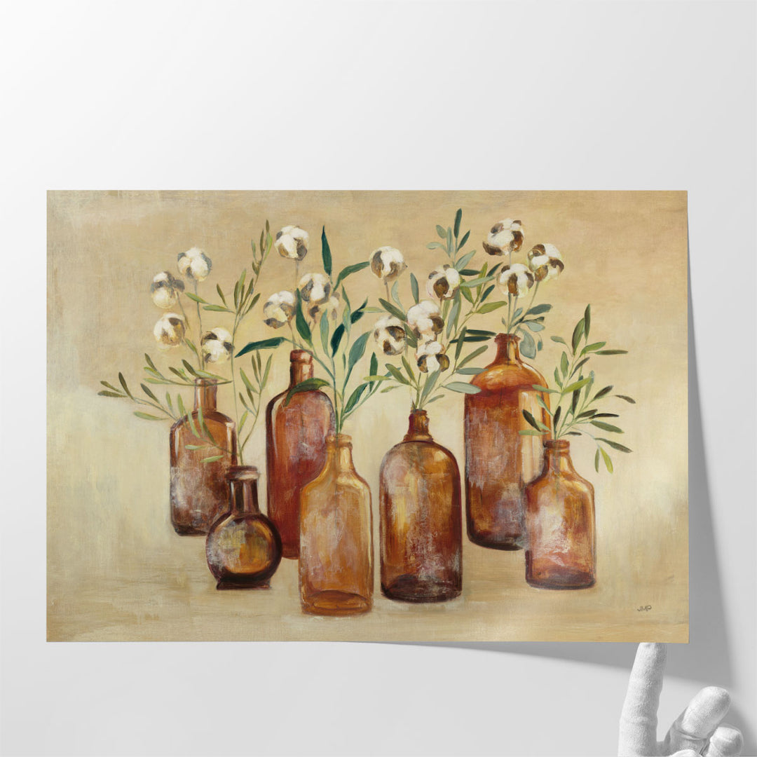 Cotton Still Life I - Canvas Print Wall Art