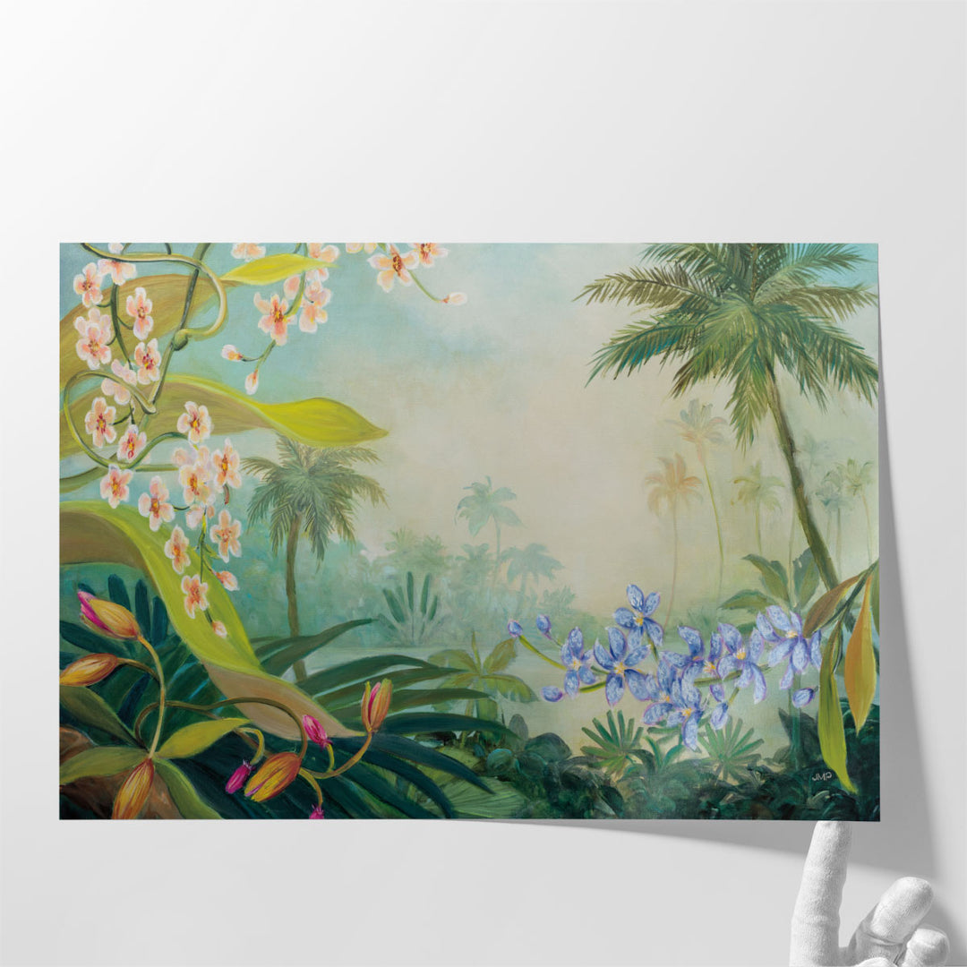 Orchids by the River - Canvas Print Wall Art