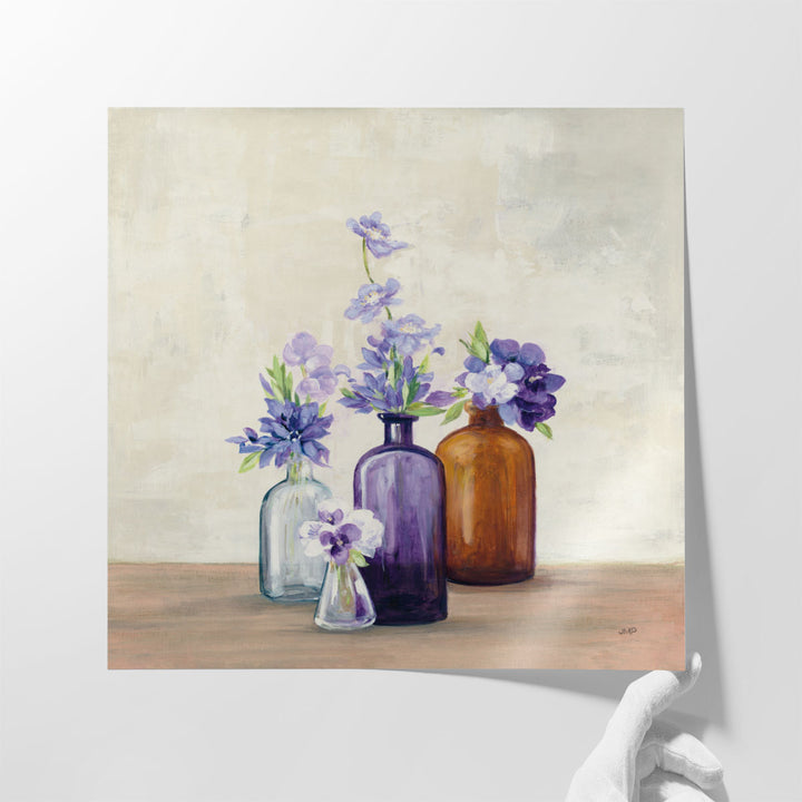 Windowsill Garden I - Canvas Print Wall Art