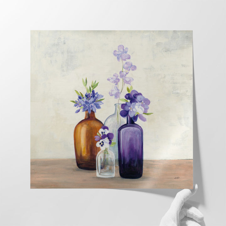 Windowsill Garden II - Canvas Print Wall Art