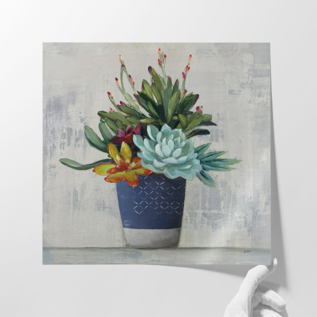 Succulent Still Life I - Canvas Print Wall Art