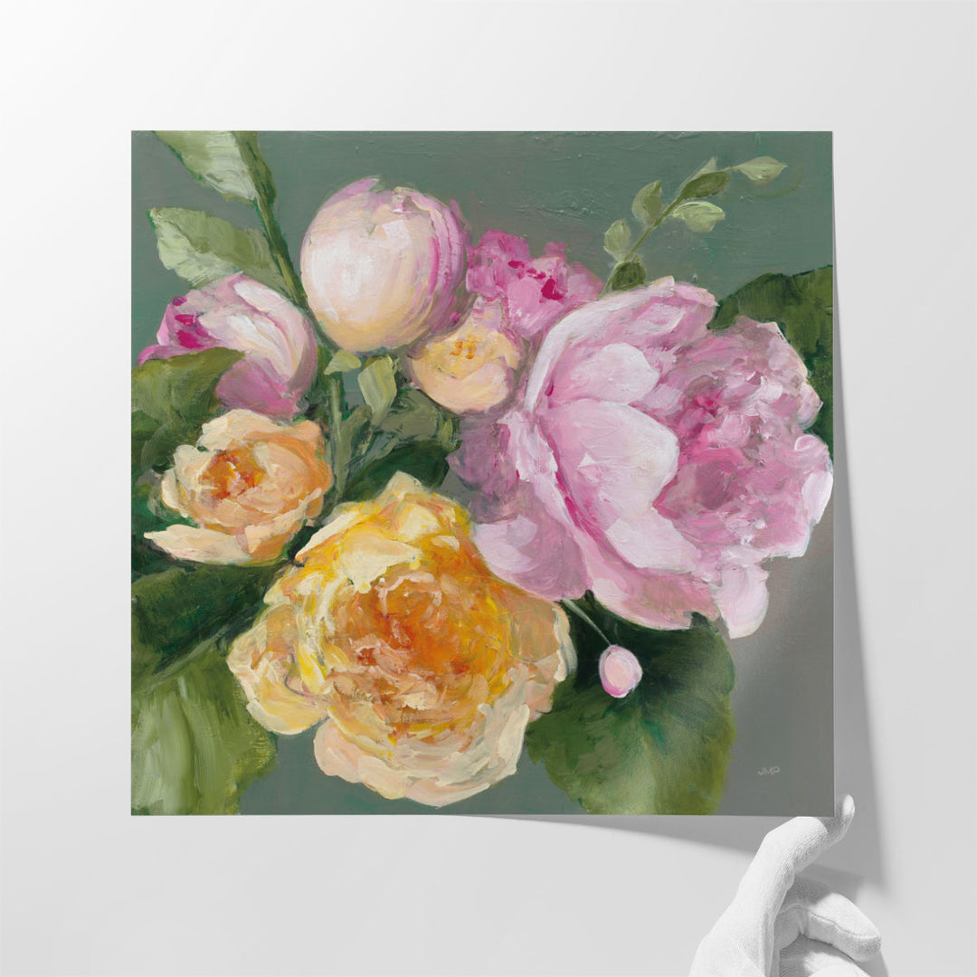 June Bouquet - Canvas Print Wall Art