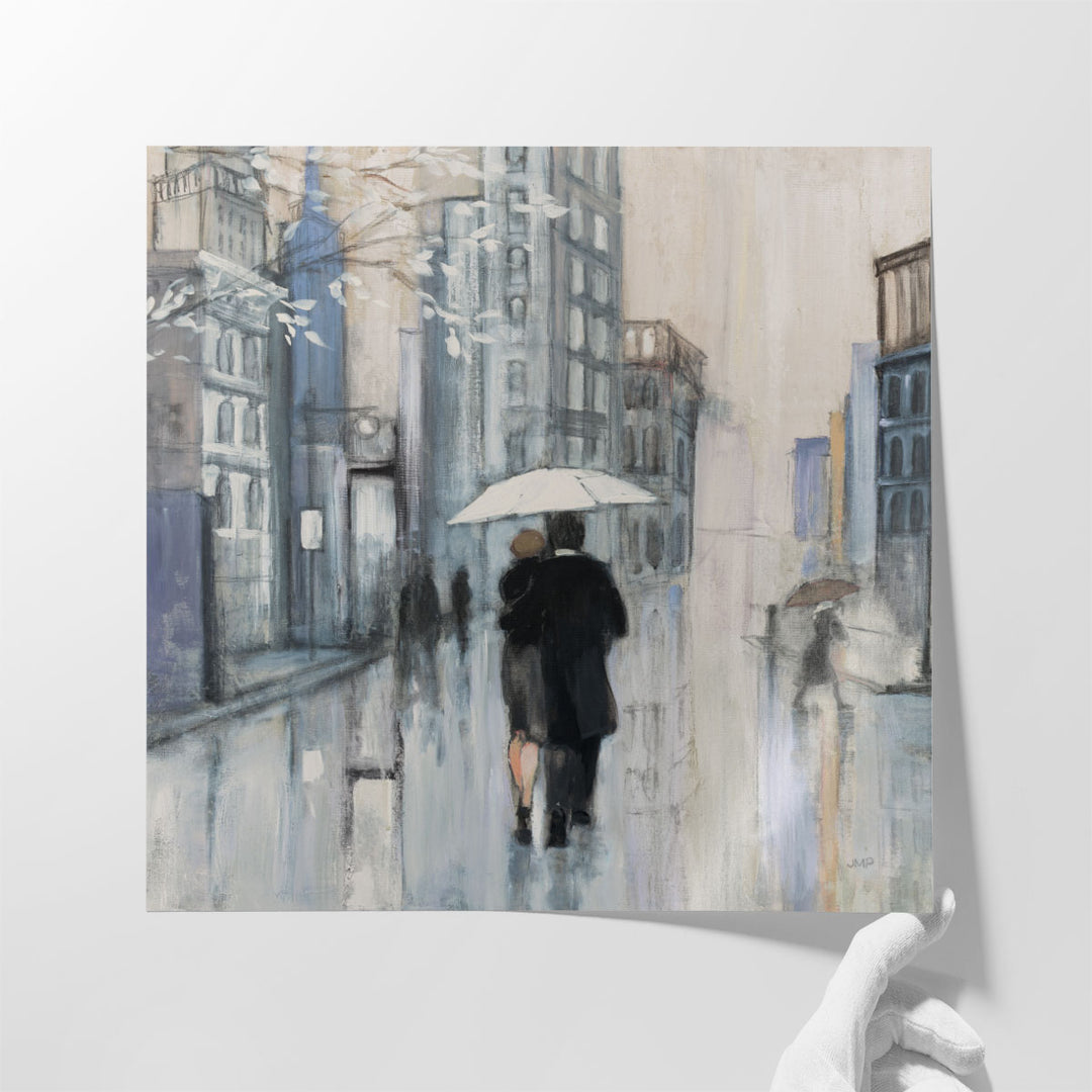 Spring Rain New York - Canvas Print Wall Art