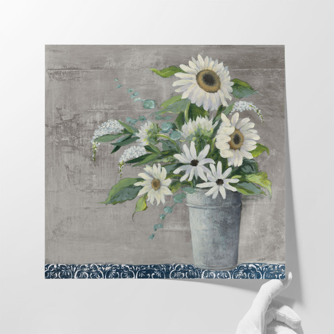 Late Summer Bouquet II - Canvas Print Wall Art