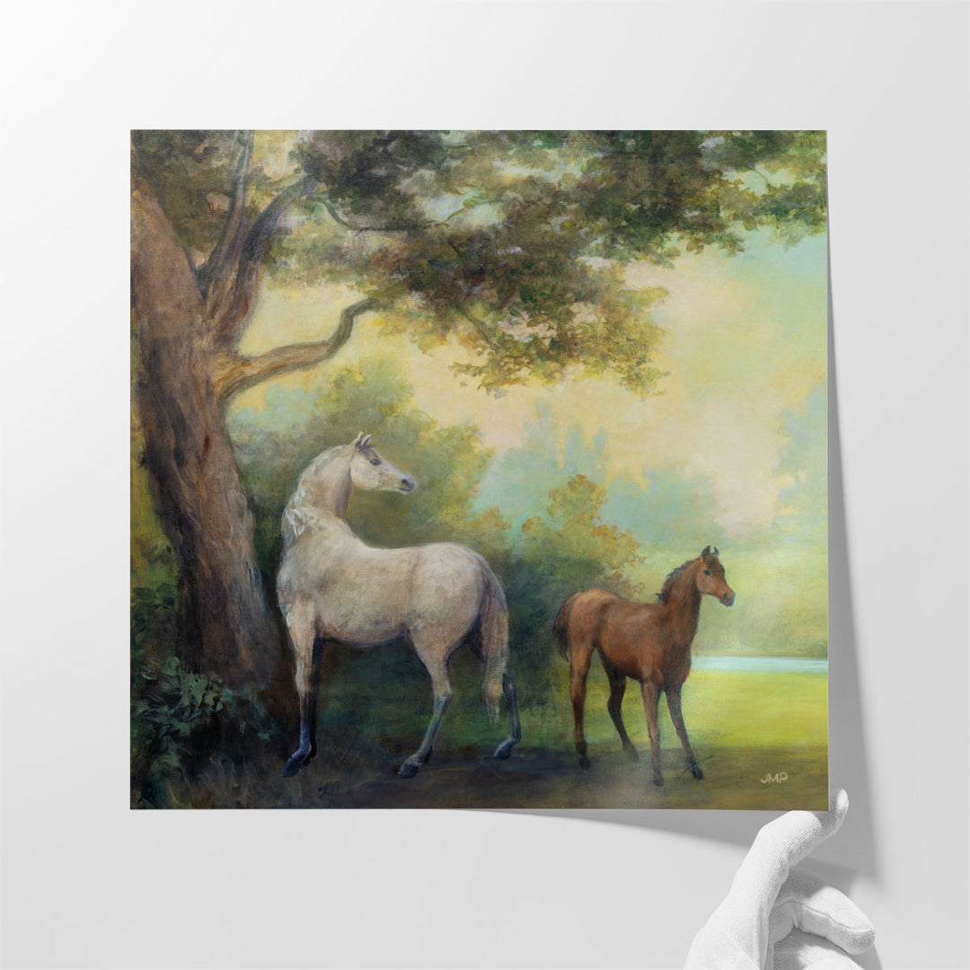 Near the Pasture - Canvas Print Wall Art